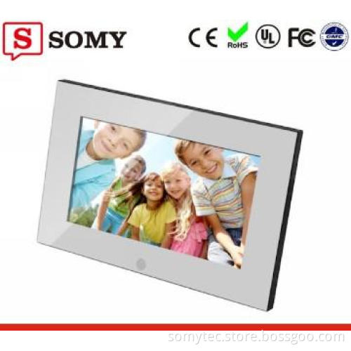 7 Inch Cheapest Model Digital Panel Digital Photo Frame